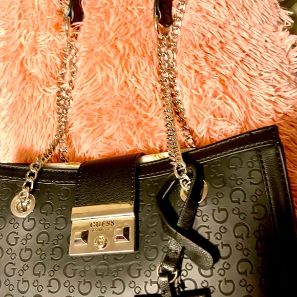 Guess leather bag / shoulder chain - Picture 3 of 10